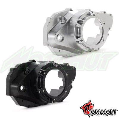 Race Craft Billet Clutch Covers Clear (Yamaha YFZ350 Banshee)